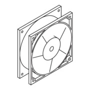 Hoesch Zubehör Abluftventilator inkl. Rohrbefestigung für Dampfgeneratoren