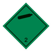 HOFFMANN Gevaargoed symbool Niet ontvlambare, niet-giftige gassen, Type: 04100