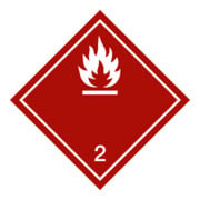 HOFFMANN Gevaargoed symbool Ontvlambare gassen, Type: 04300