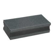HOFFMANN Bloc de ponçage ergonomique, longueur : 140 mm