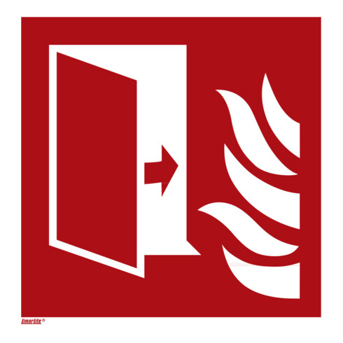 HOFFMANN Brandveiligheidstekens Brandwerende deur, Type: 11150