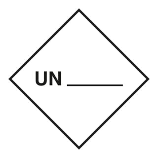 HOFFMANN Contrassegno di merce pericolosa ONU da scrivere manualmente, Modello: 04150