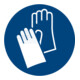 HOFFMANN Gebodstekens Handbescherming gebruiken, Type: 03030-1