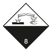 HOFFMANN Gevaargoed symbool Bijtende stoffen, Type: 04150