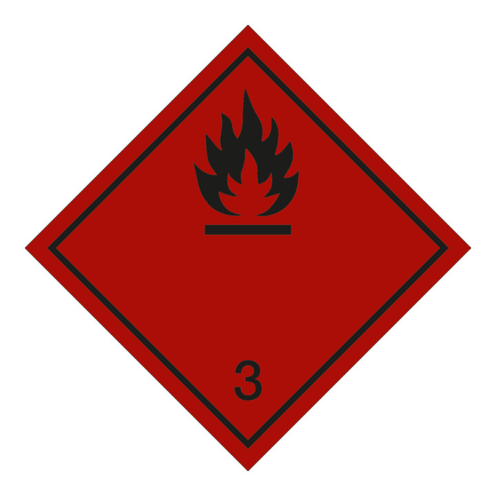 HOFFMANN Gevaargoed symbool Ontvlambare vloeistoffen, Type: 04100