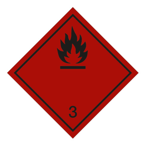 HOFFMANN Gevaargoed symbool Ontvlambare vloeistoffen, Type: 04150