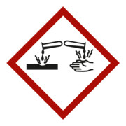 HOFFMANN Gevaarstofsymbool Bijtende werking, Type: 03026