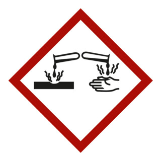 HOFFMANN Gevaarstofsymbool Bijtende werking, Type: 03052