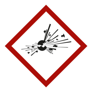 HOFFMANN Gevaarstofsymbool Exploderende bom, Type: 03037