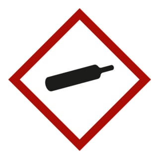 HOFFMANN Gevaarstofsymbool Gasfles, Type: 03026