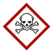 HOFFMANN Gevaarstofsymbool schedel-en-gekruiste-beenderen, Type: 03037