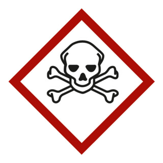 HOFFMANN Gevaarstofsymbool schedel-en-gekruiste-beenderen, Type: 03052