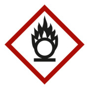 HOFFMANN Gevaarstofsymbool Vlam over cirkel, Type: 03037