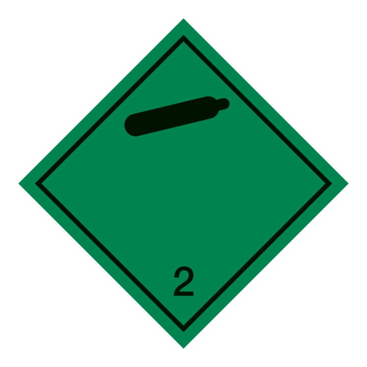 HOFFMANN Identification des produits dangereux Gaz non inflammables, gaz non toxiques, Type: 04100