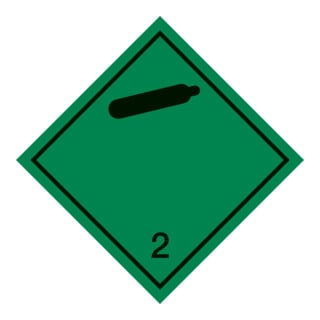 HOFFMANN Identification des produits dangereux Gaz non inflammables, gaz non toxiques, Type: 04300