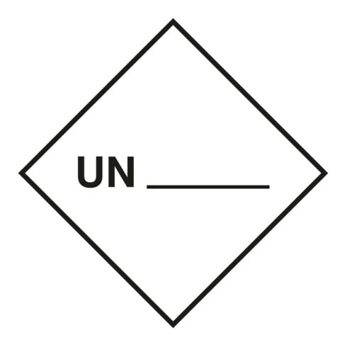 HOFFMANN Identification des produits dangereux Numéro ONU pour marquage automatique, Type: 04300