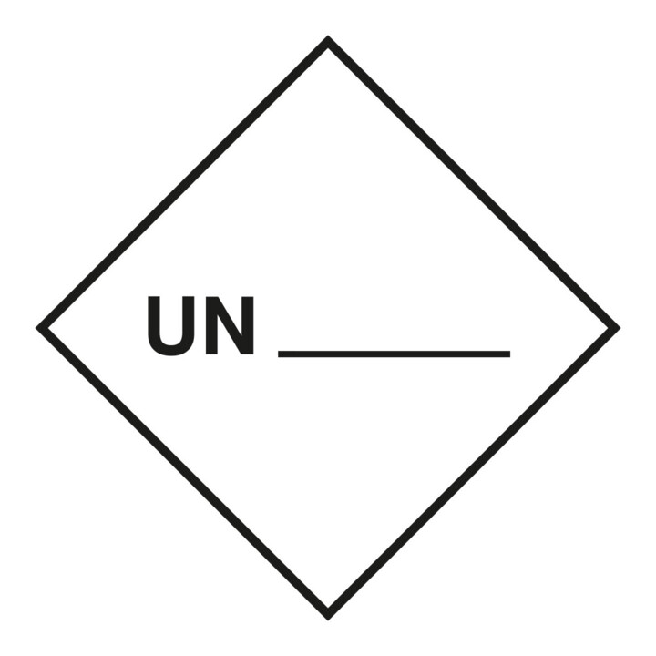 HOFFMANN Identification des produits dangereux Numéro ONU pour marquage automatique, Type: 04300