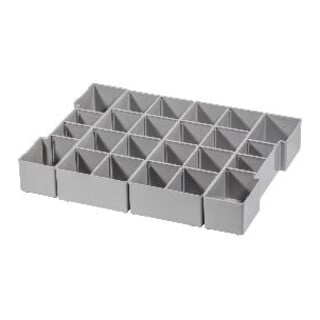 HOFFMANN Insert pour petites pièces avec insert de couvercle 24 compartiments