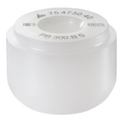 HOFFMANN Inserto di ricambio in nylon bombato, Testa mazza Ø40mm