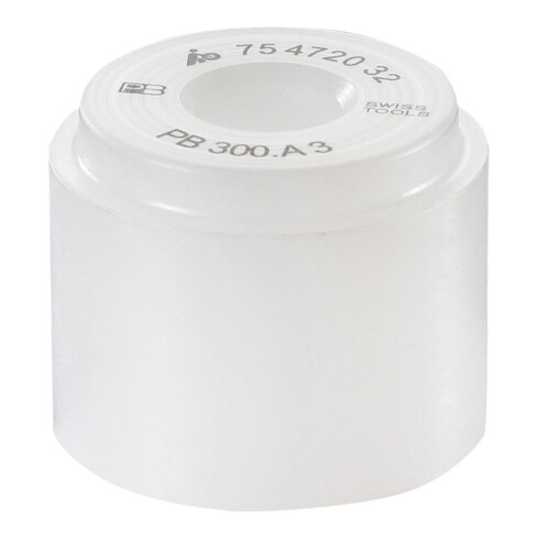 HOFFMANN Inserto di ricambio in nylon piatto, Testa mazza Ø32mm