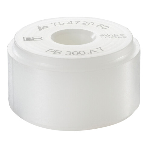 HOFFMANN Inserto di ricambio in nylon piatto, Testa mazza Ø60mm