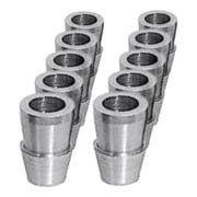 HOFFMANN Set di anelli di sicurezza 10pz., Esterno: Ø13mm