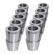 HOFFMANN Set di anelli di sicurezza 10pz., Esterno: Ø8mm