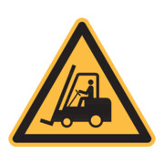 HOFFMANN Simbolo di avvertimento, Attenzione ai carrelli in movimento, Modello: 01200