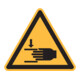 HOFFMANN Simbolo di avvertimento, Attenzione alle mani, Modello: 01200-1