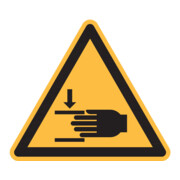 HOFFMANN Simbolo di avvertimento, Attenzione alle mani, Modello: 01200