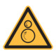 HOFFMANN Simbolo di avvertimento, Attenzione: rulli rotanti pericolosi, Modello: 01100-1