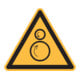 HOFFMANN Simbolo di avvertimento, Attenzione: rulli rotanti pericolosi, Modello: 04200-1