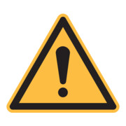 HOFFMANN Simbolo di avvertimento, Simbolo di avvertimento generale, Modello: 02200