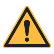 HOFFMANN Simbolo di avvertimento, Simbolo di avvertimento generale, Modello: 04100