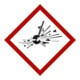 HOFFMANN Simbolo sostanze pericolose, Bomba che esplode, Modello: 03037-1