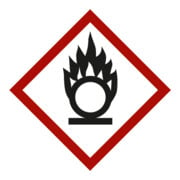 HOFFMANN Simbolo sostanze pericolose, Fiamma su cerchio, Modello: 03026