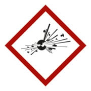 HOFFMANN Symbole pour les substances dangereuses Bombe en explosion, Type: 03052