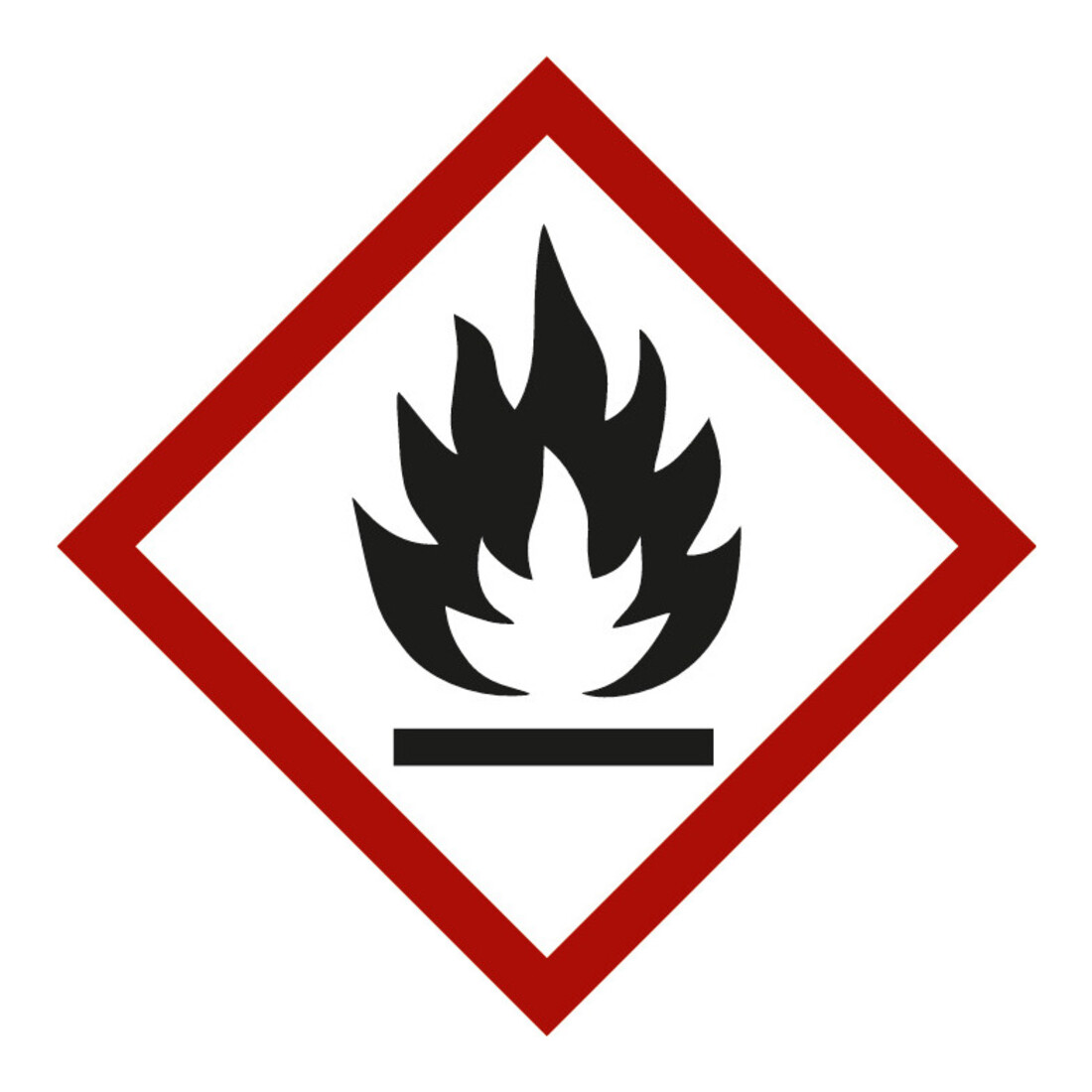 HOFFMANN Symbole pour les substances dangereuses Flamme, Type: 03052