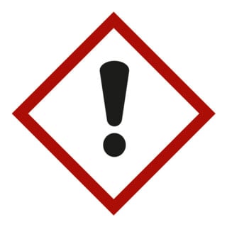 HOFFMANN Symbole pour les substances dangereuses Point d'exclamation, Type: 03037