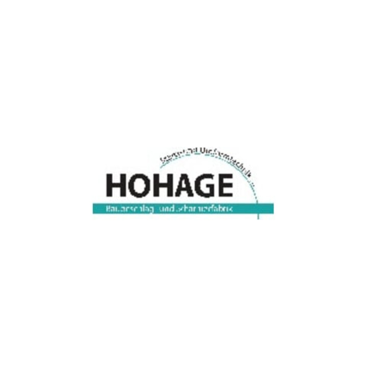 Hohage Stuhlwinkel L.30mm B.14mm S.2mm Fe blau chroma.