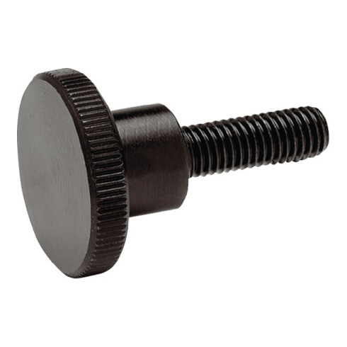 Hohe Rändelschraube DIN 464 d1 M 4mm d2 16mm d3 8mml 8mm STA GANTER