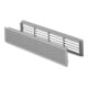 HOJU,Badez.Lüftungsgitter L 457mm, H 92mm weißaluminium