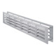 HOJU Grille de ventilation de salle de bain L 457 mm, H 92 mm aluminium blanc-1