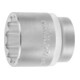 HOLEX 12-kant dop, 1/2 inch inch-uitvoering, Sleutelwijdte: 1.3/16inch-1