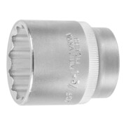 HOLEX 12-kant dop, 1/2 inch inch-uitvoering, Sleutelwijdte: 1.3/16inch