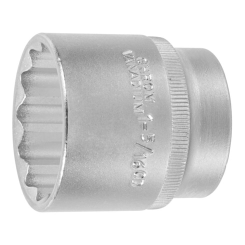 HOLEX 12-kant dop, 1/2 inch inch-uitvoering, Sleutelwijdte: 1.5/16inch