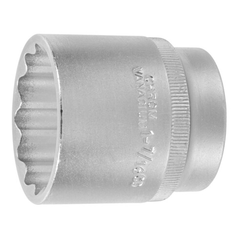 HOLEX 12-kant dop, 1/2 inch inch-uitvoering, Sleutelwijdte: 1.7/16inch