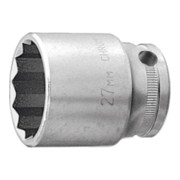 HOLEX 12-kant dop, 1/2 inch, Sleutelwijdte: 8mm