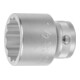 HOLEX 12-kant dop, 3/4 inch inch-uitvoering, Sleutelwijdte: 1.1/2inch-1