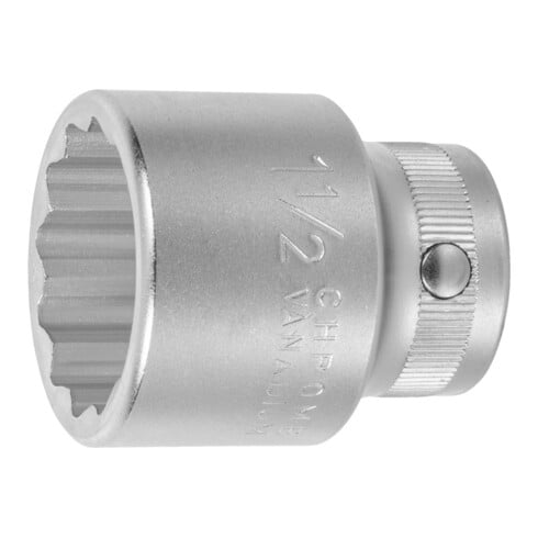 HOLEX 12-kant dop, 3/4 inch inch-uitvoering, Sleutelwijdte: 1.1/2inch